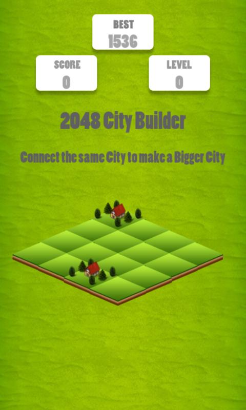 2048 City Builder