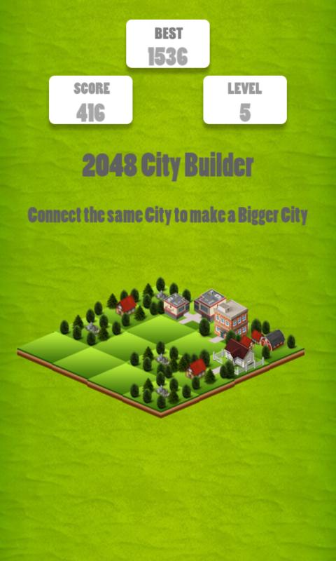 2048 City Builder