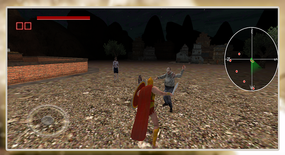 Spartan Zombie Battle