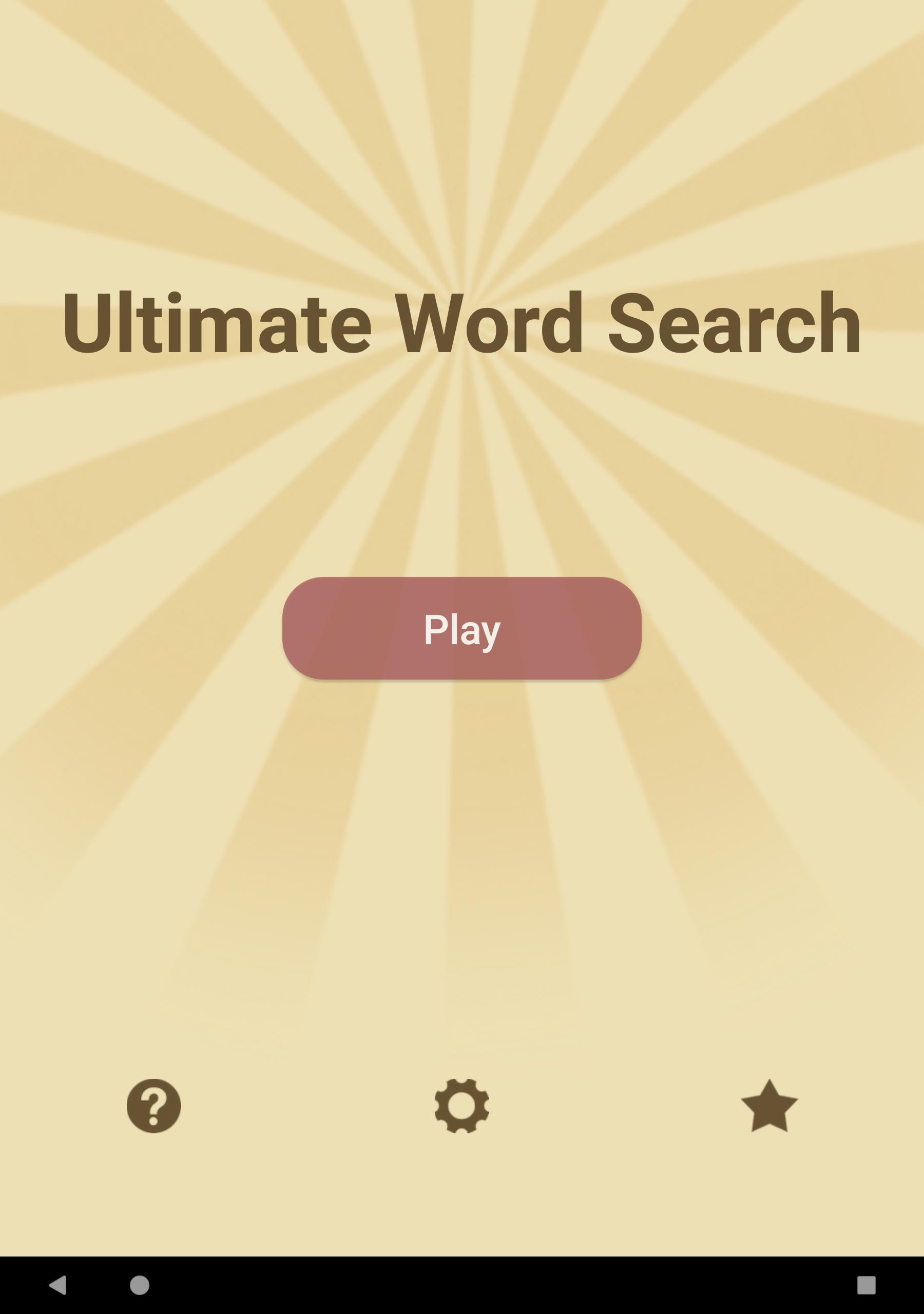 Ultimate Word Search