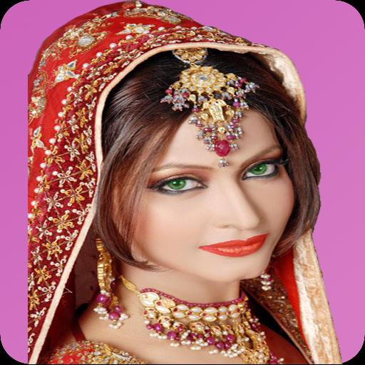 Dress up the beautiful Indian girl